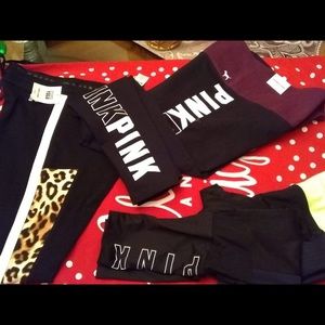 Nice never worn pink Yogo leggings asking 30each